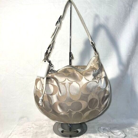 Coach Ali Signature Hobo Bag - EUC - Picture 1 of 14